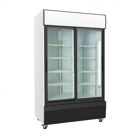 Vitrine réfrigérée double