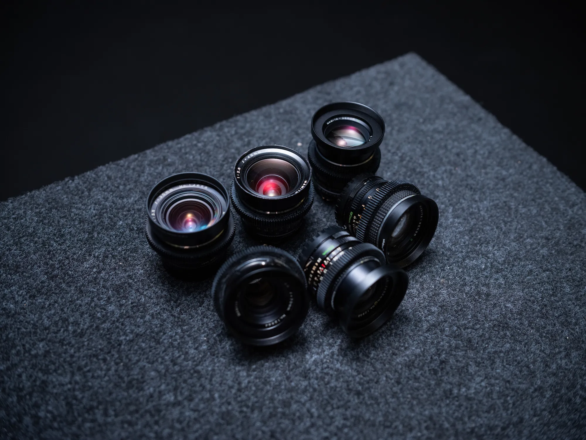 Mamiya Sekor Cine-Mod 6-Lens Set (35/45/55/70/80/150mm)