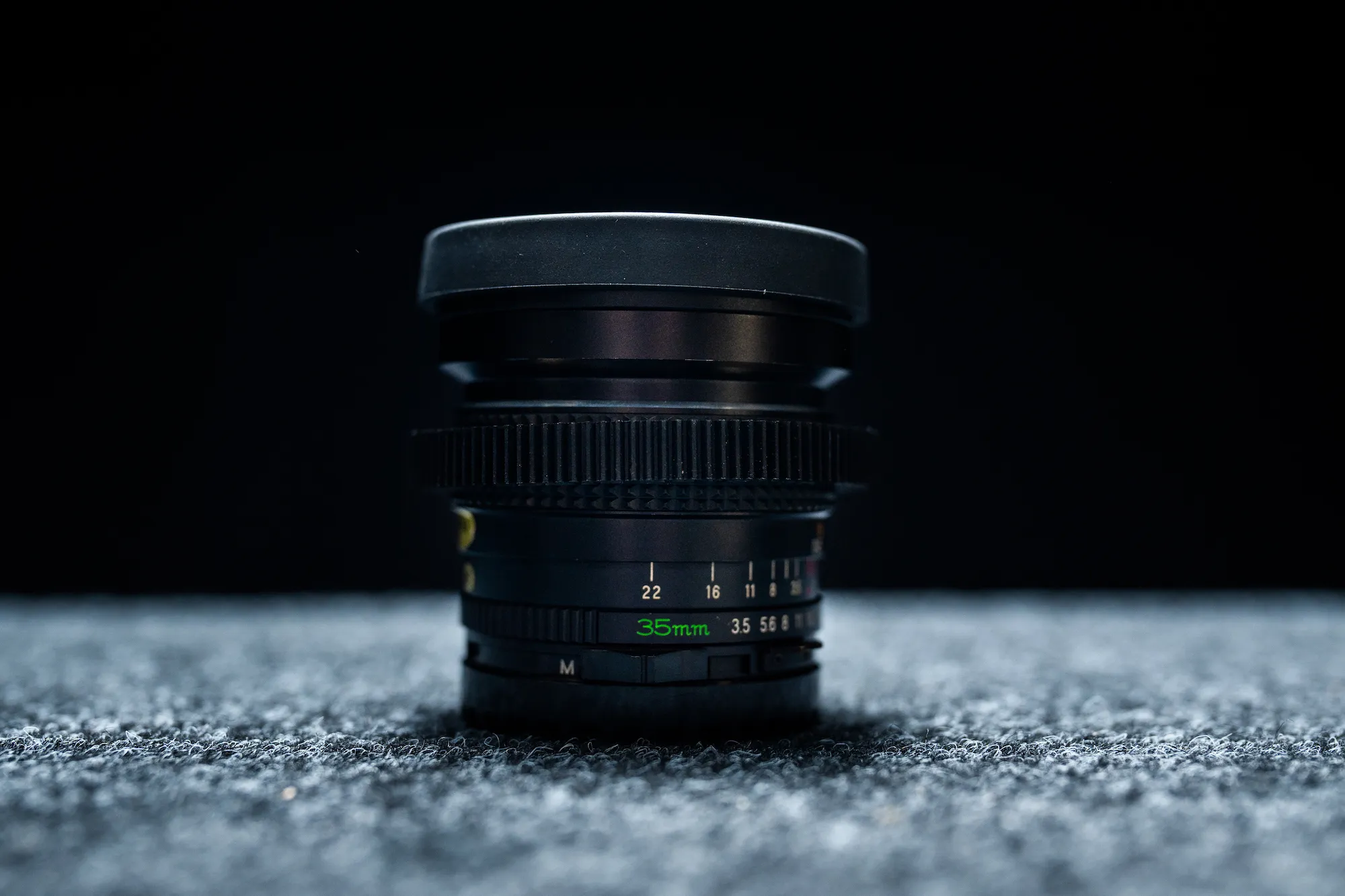 Mamiya Sekor-C 35mm f/3.5 - Cine Mod