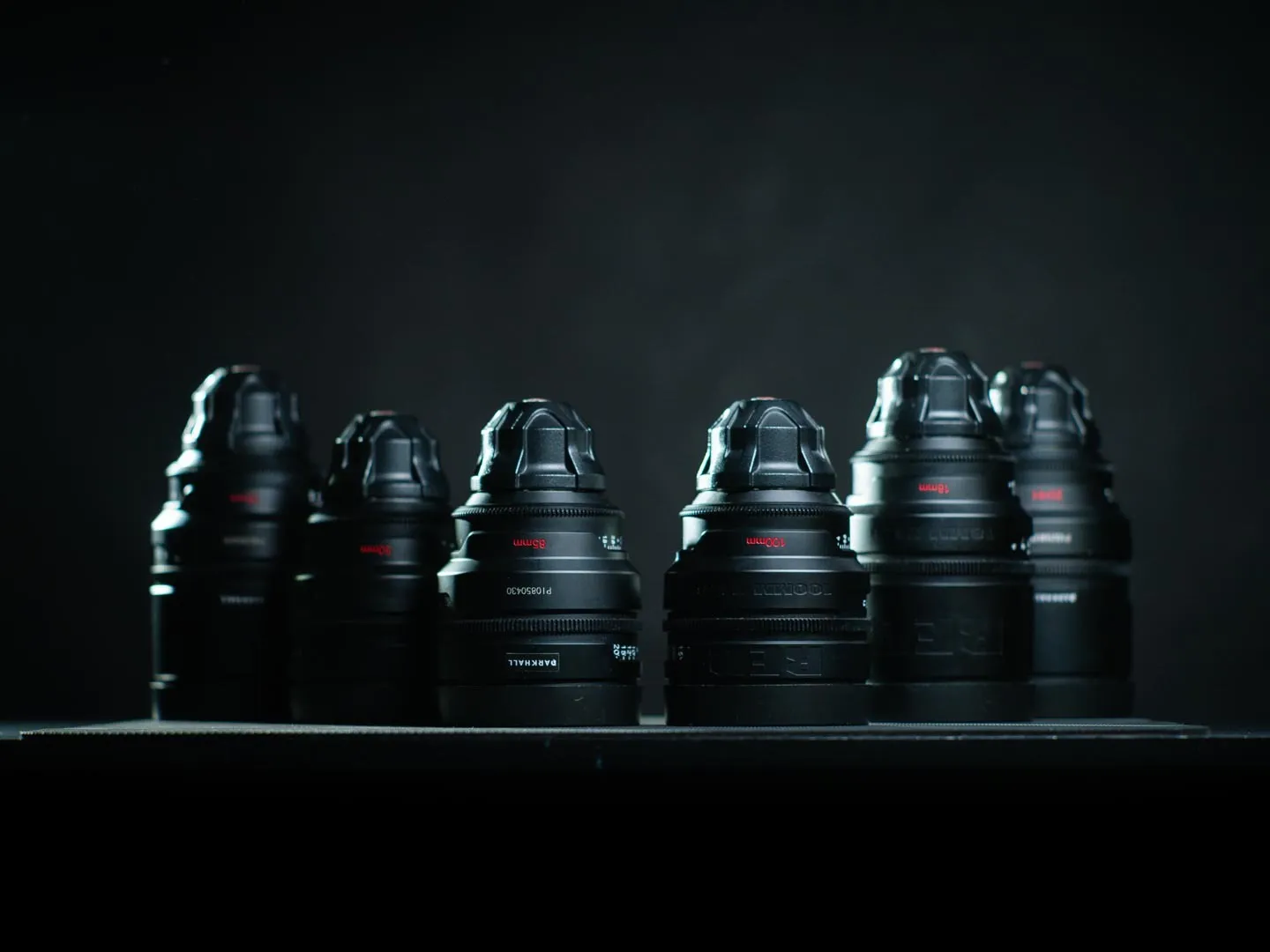 RED Pro Prime Cine Lens Set (18/25/35/50/85/100mm • PL Mount • T1.8)