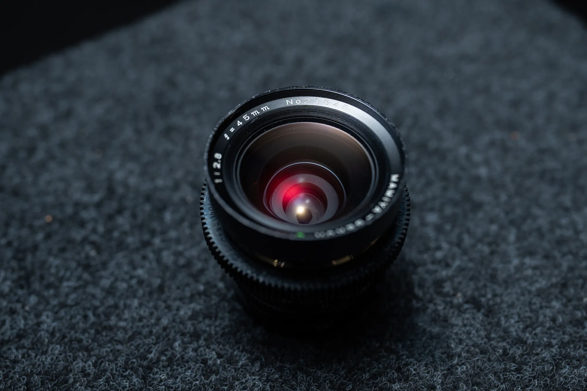 Mamiya Sekor C 45mm f/2.8 - Cine Mod