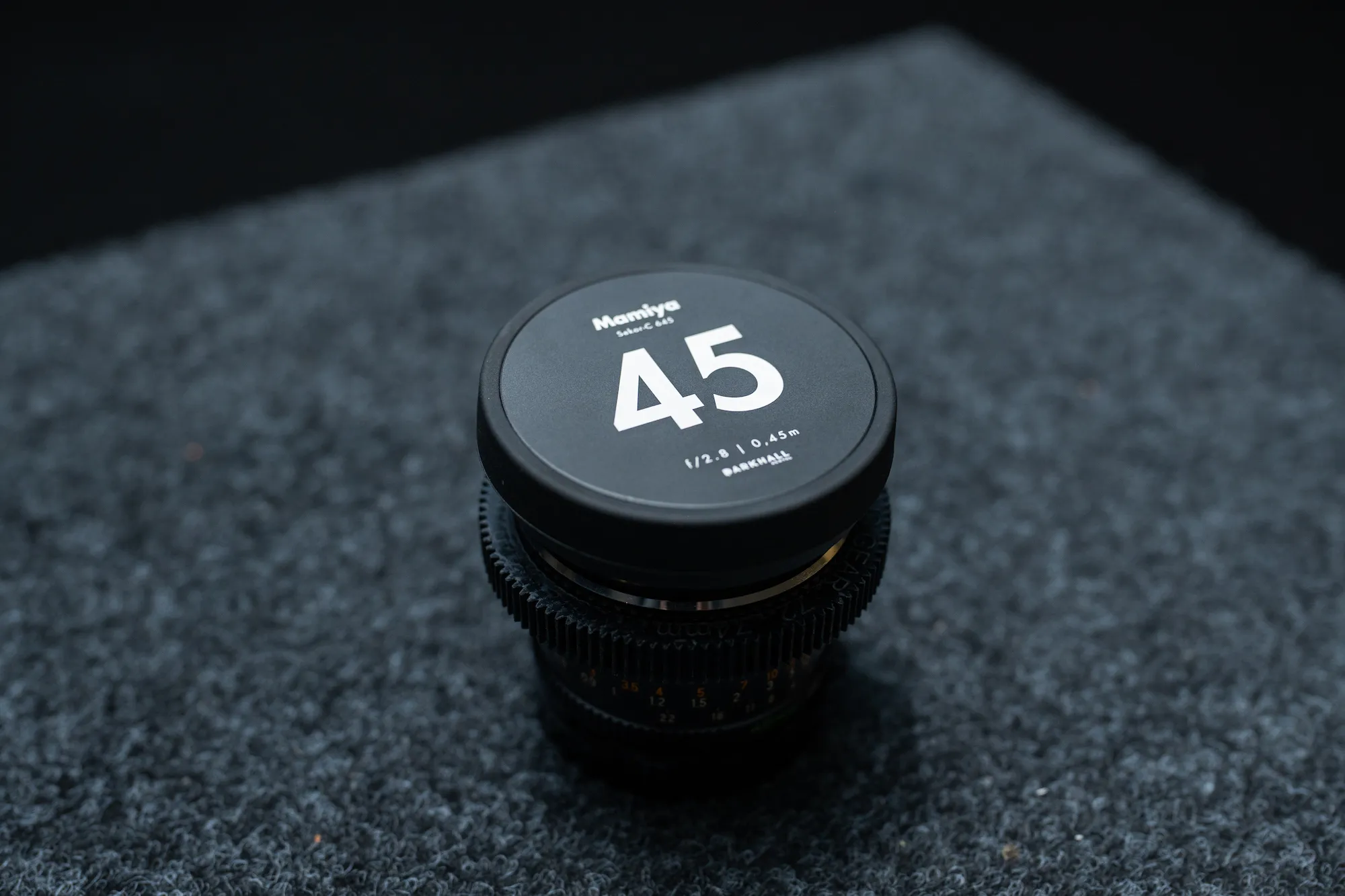 Mamiya Sekor C 45mm f/2.8 - Cine Mod