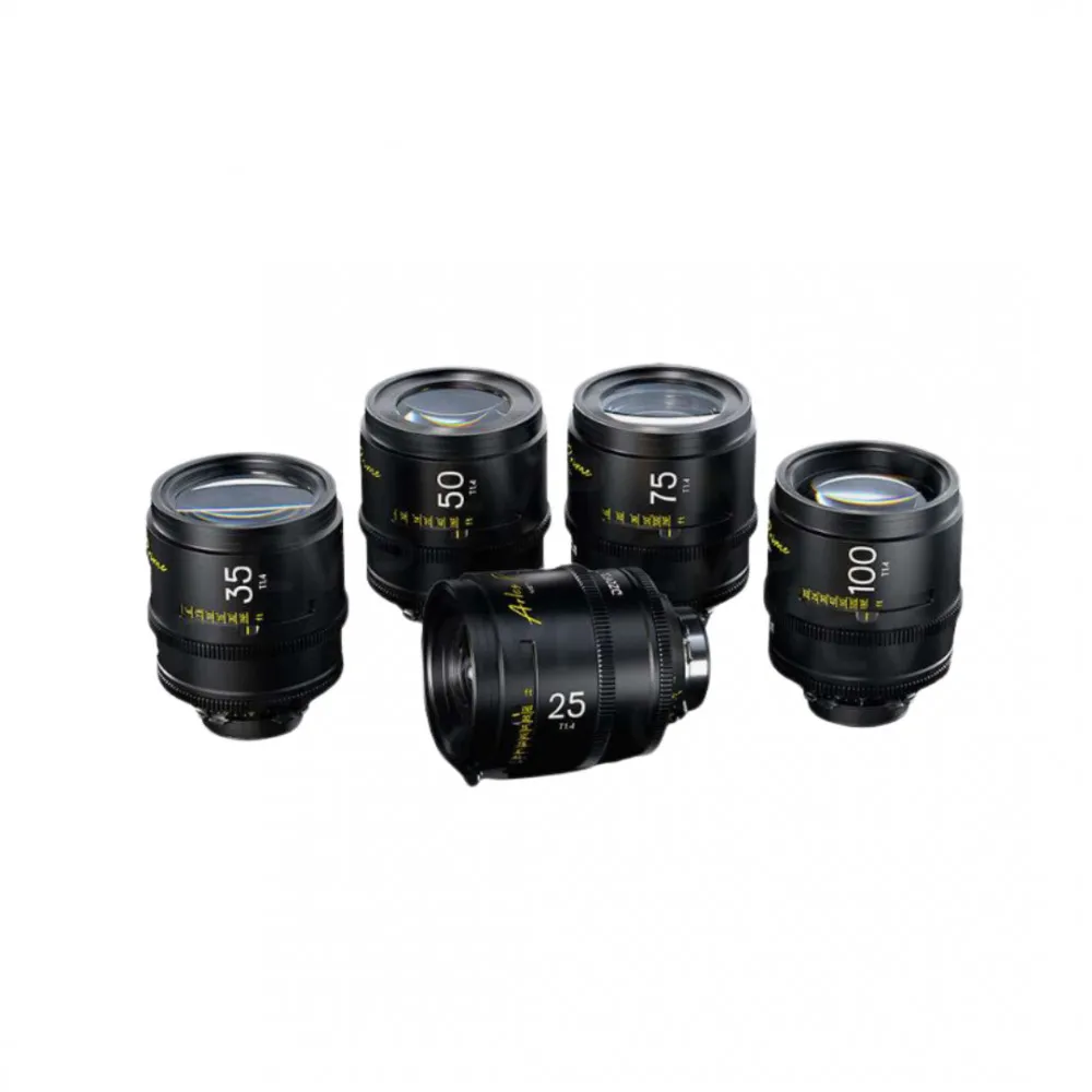 DZOFILM Arles Prime Kit 25 / 35 / 50 / 75 / 100 mm T1.4 - PL-Mount