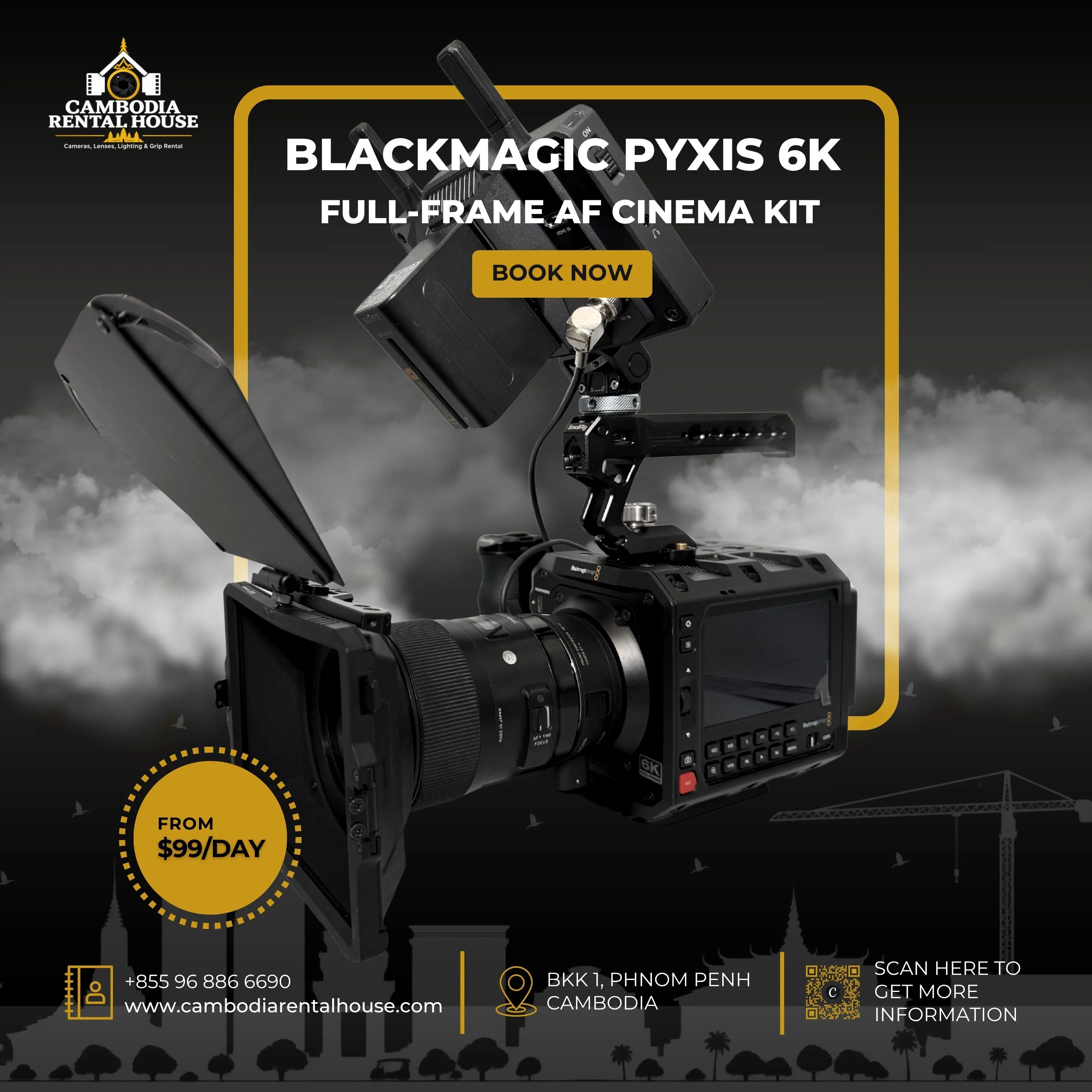 Blackmagic PYXIS 6K CINEMA PRODUCTION KIT