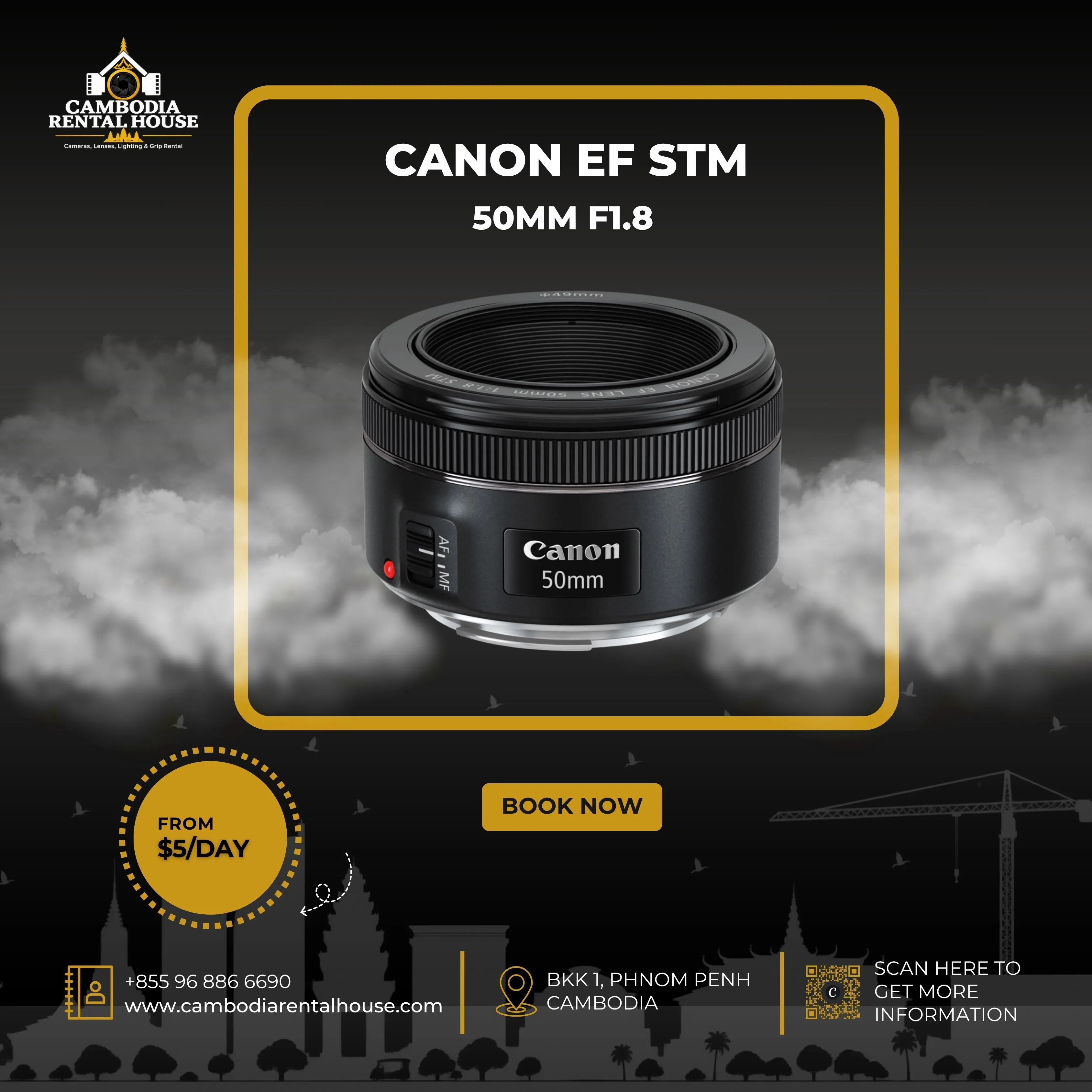 Canon EF 50mm f/1.8 STM