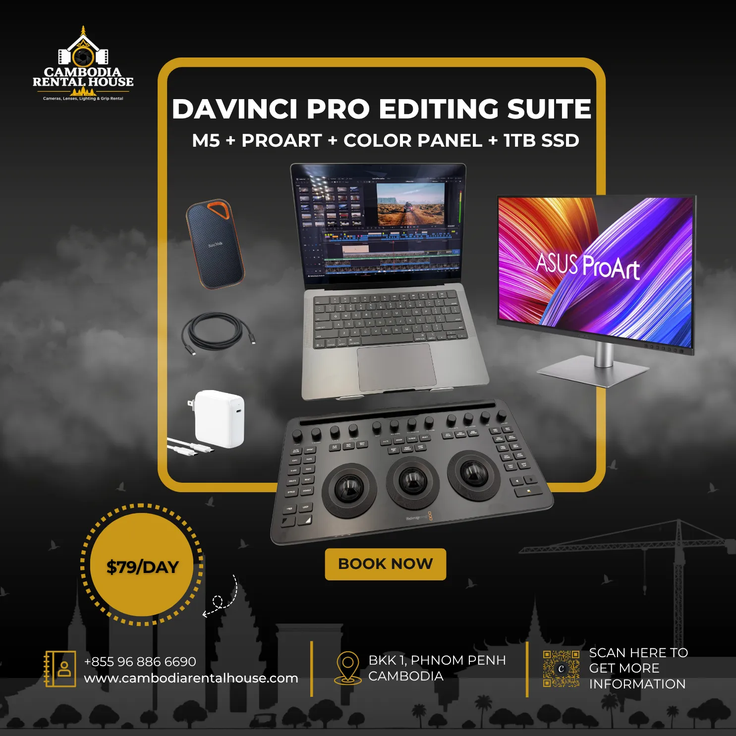 DaVinci Resolve Complete Editing & Color Grading Suite