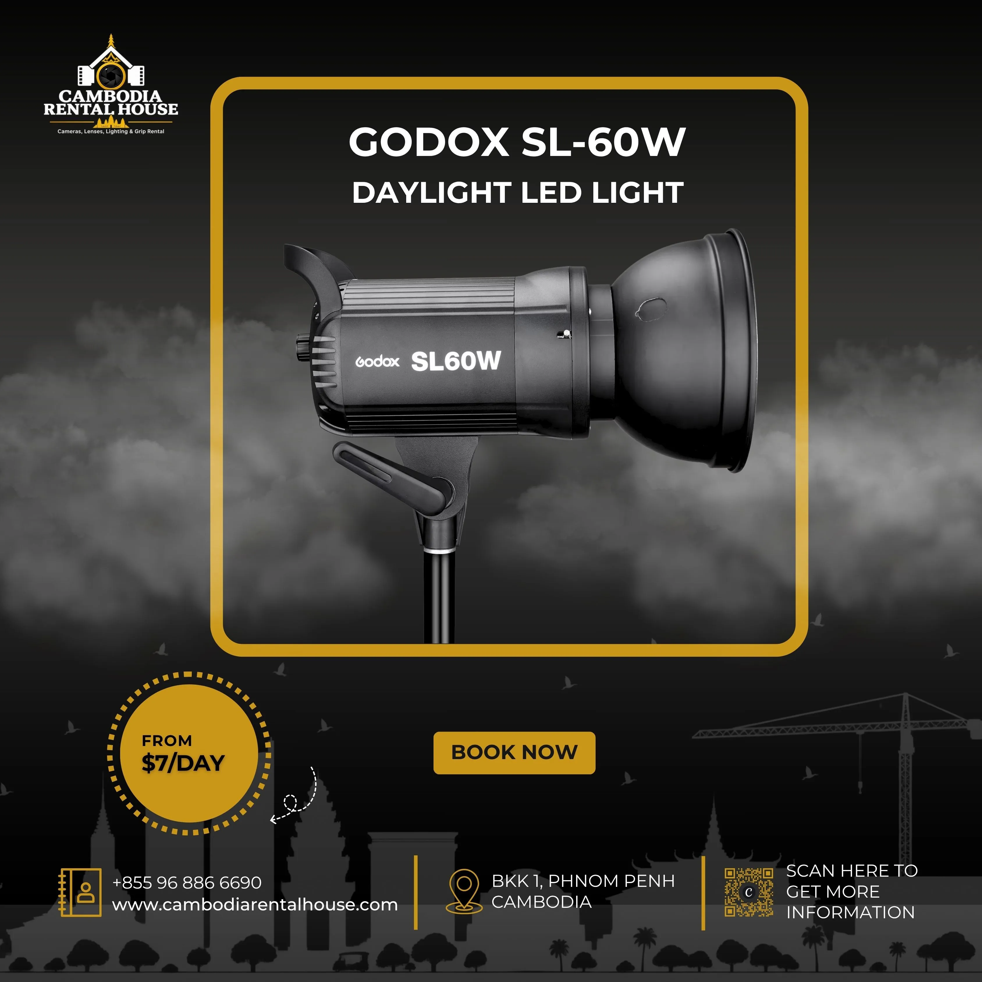 Godox SL-60W Daylight LED Light