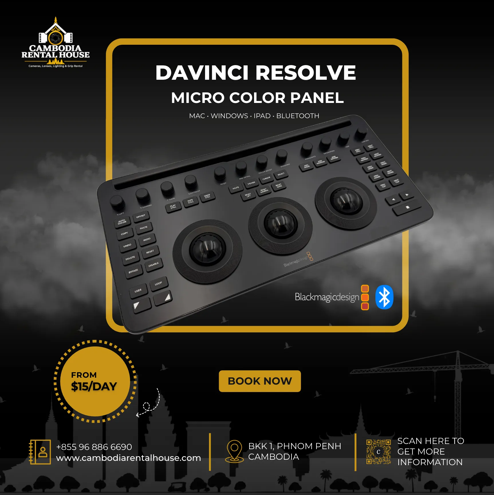 Blackmagic Design DaVinci Resolve Micro Color Panel