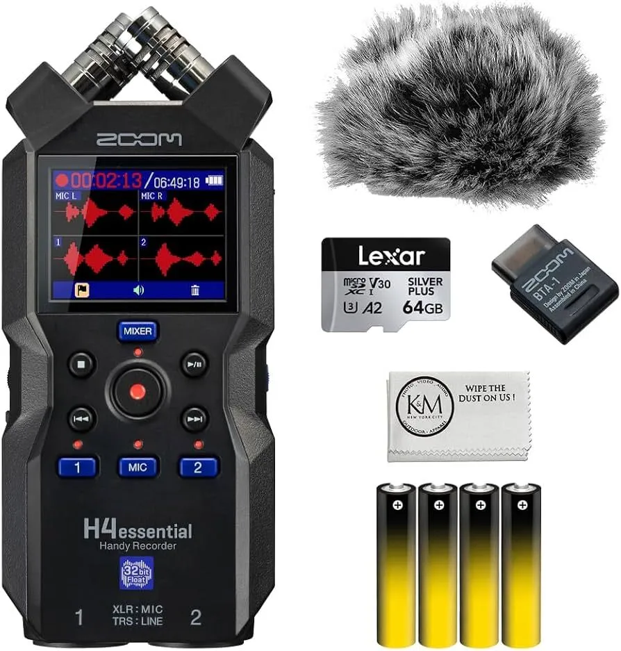 Zoom H4essential 32-Bit Float Recorder