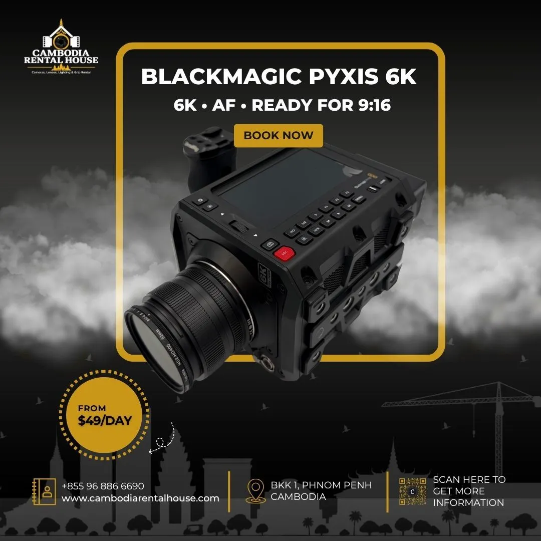 Blackmagic PYXIS 6K Vertical Creator Kit