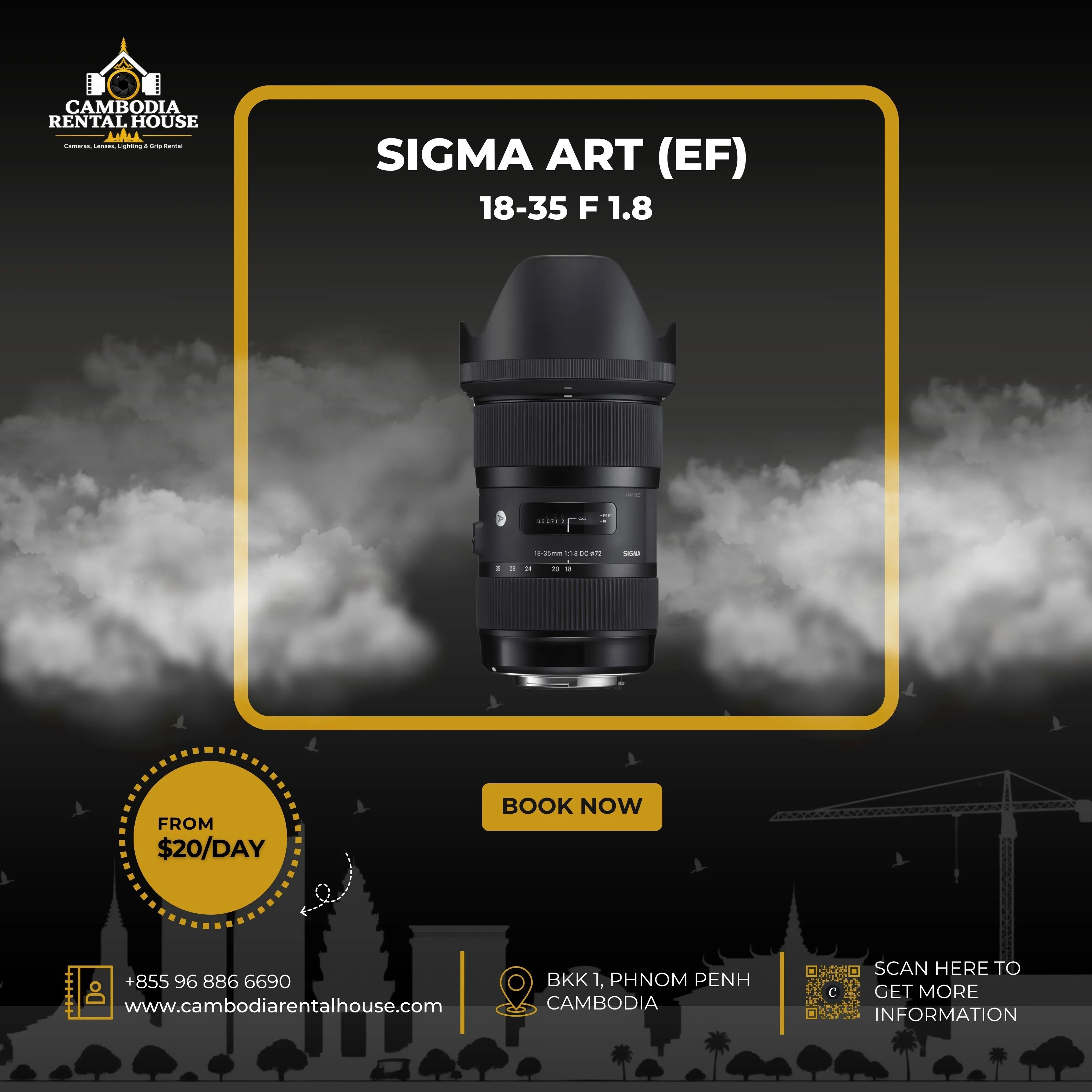 Sigma 18–35mm F1.8 Art EF