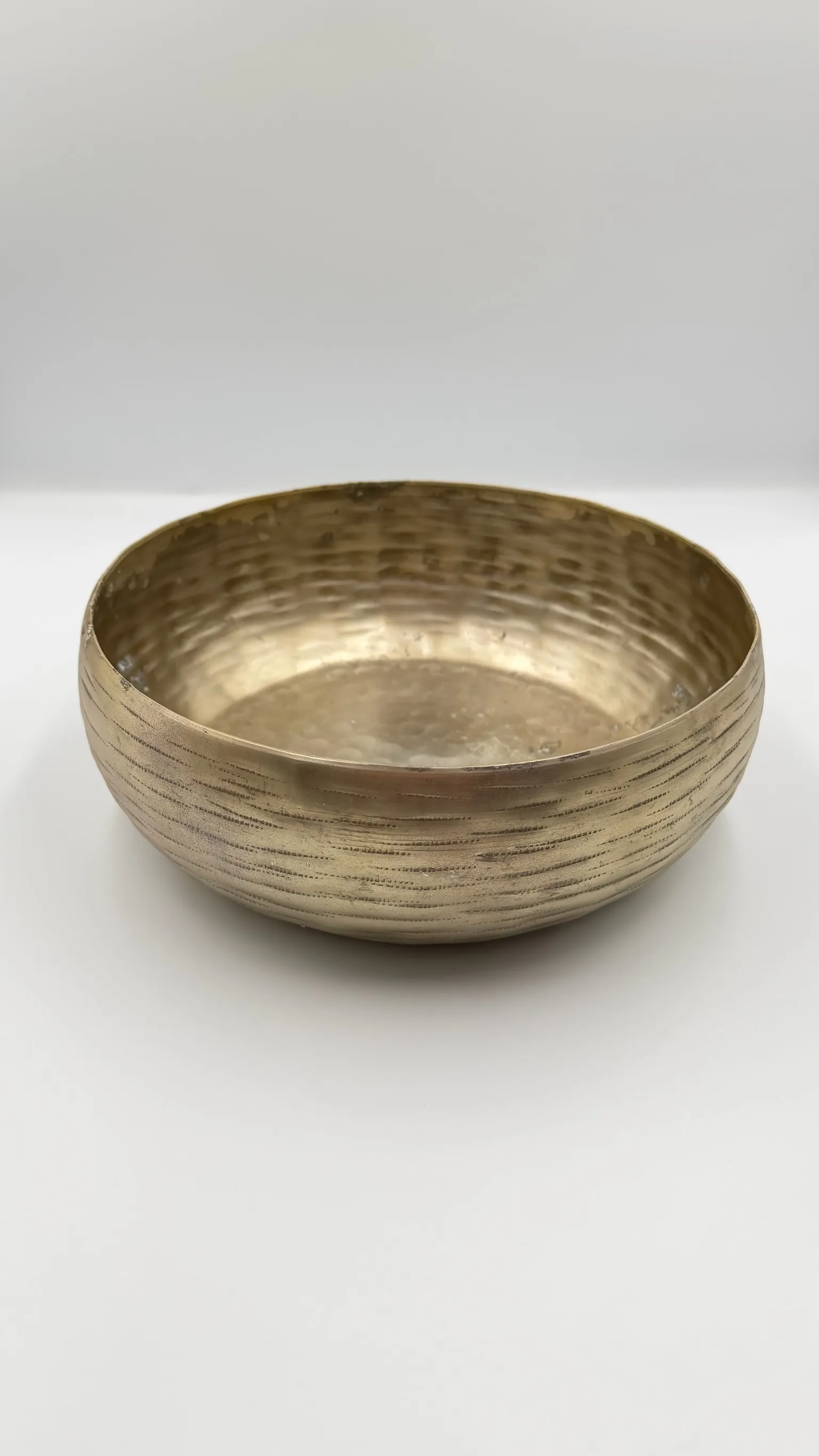 Large Gold Decorative Bowl