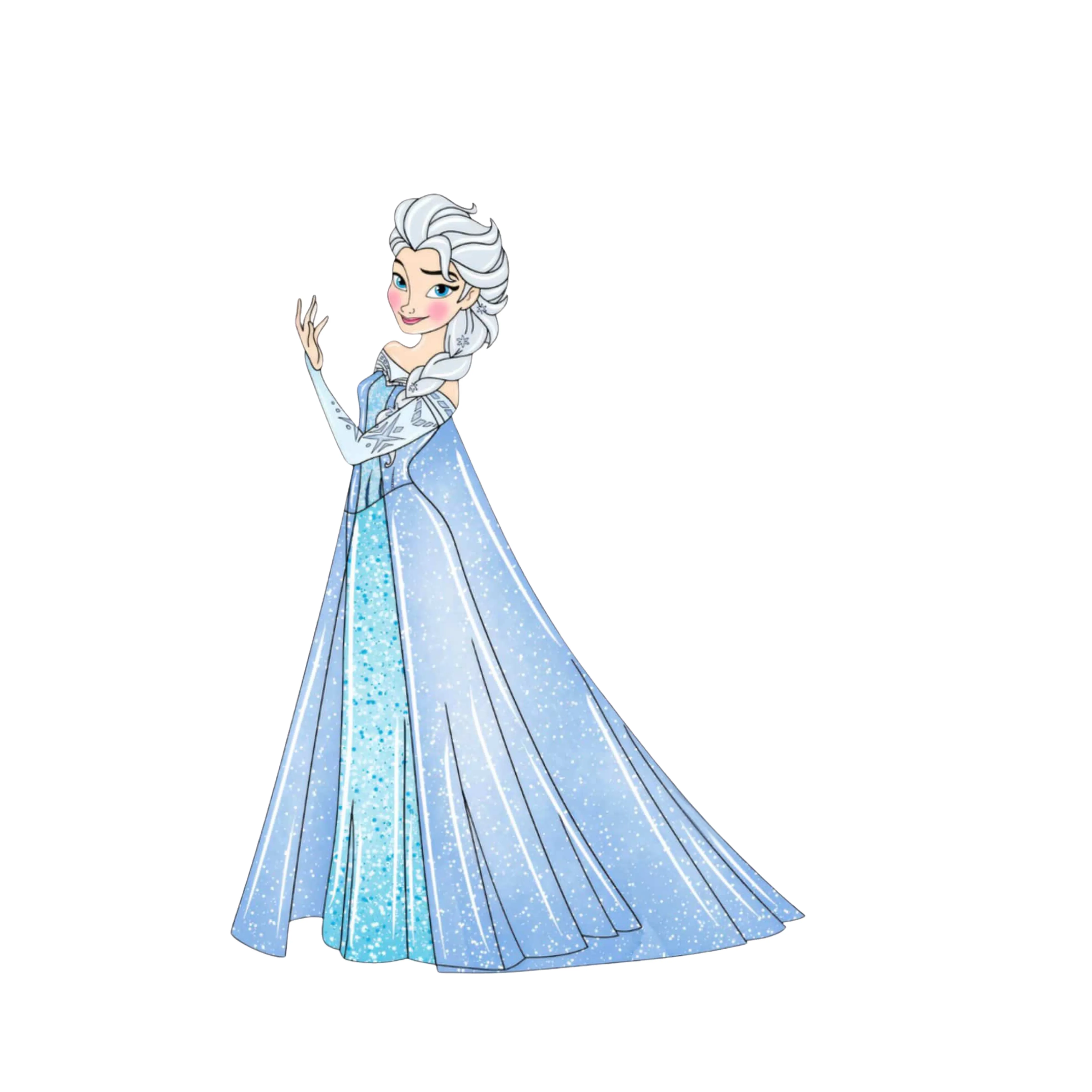 4ft Elsa Cut Out