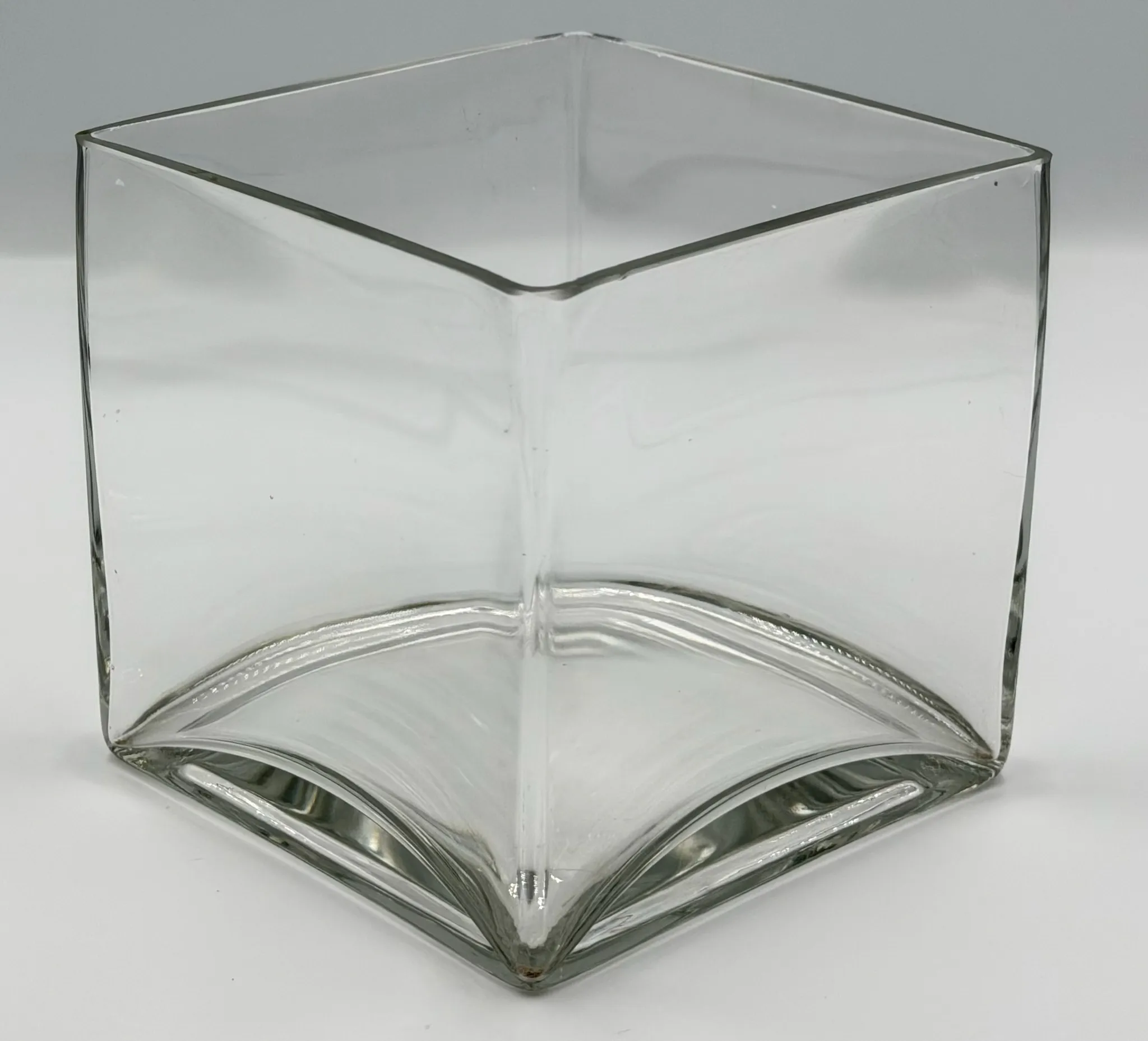 Short Square Vase