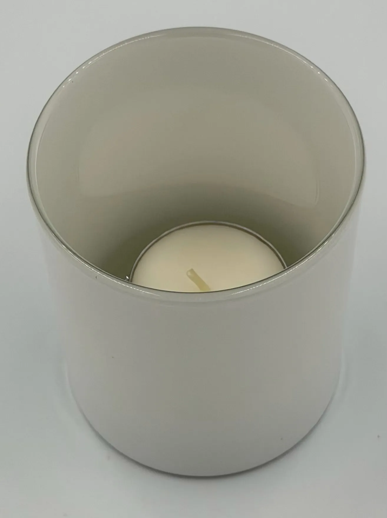 White Tea Light Holder 