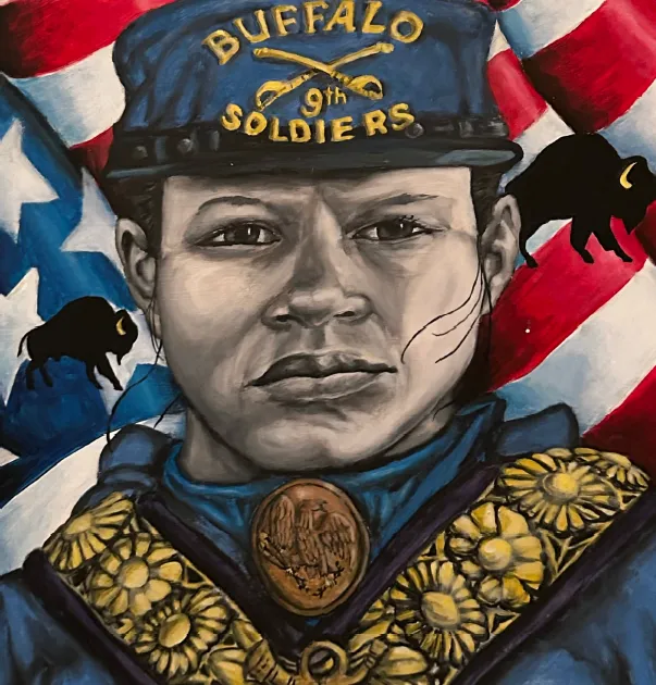 Kathy the Buffalo Soldier