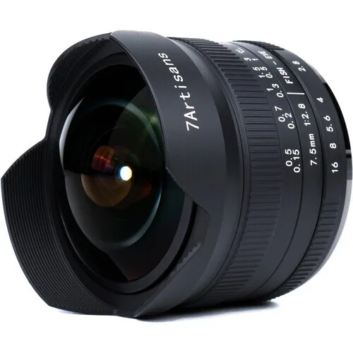 7artisans Photoelectric APS-C 7.5mm f/2.8 II Fisheye Lens (MF)(Canon RF)