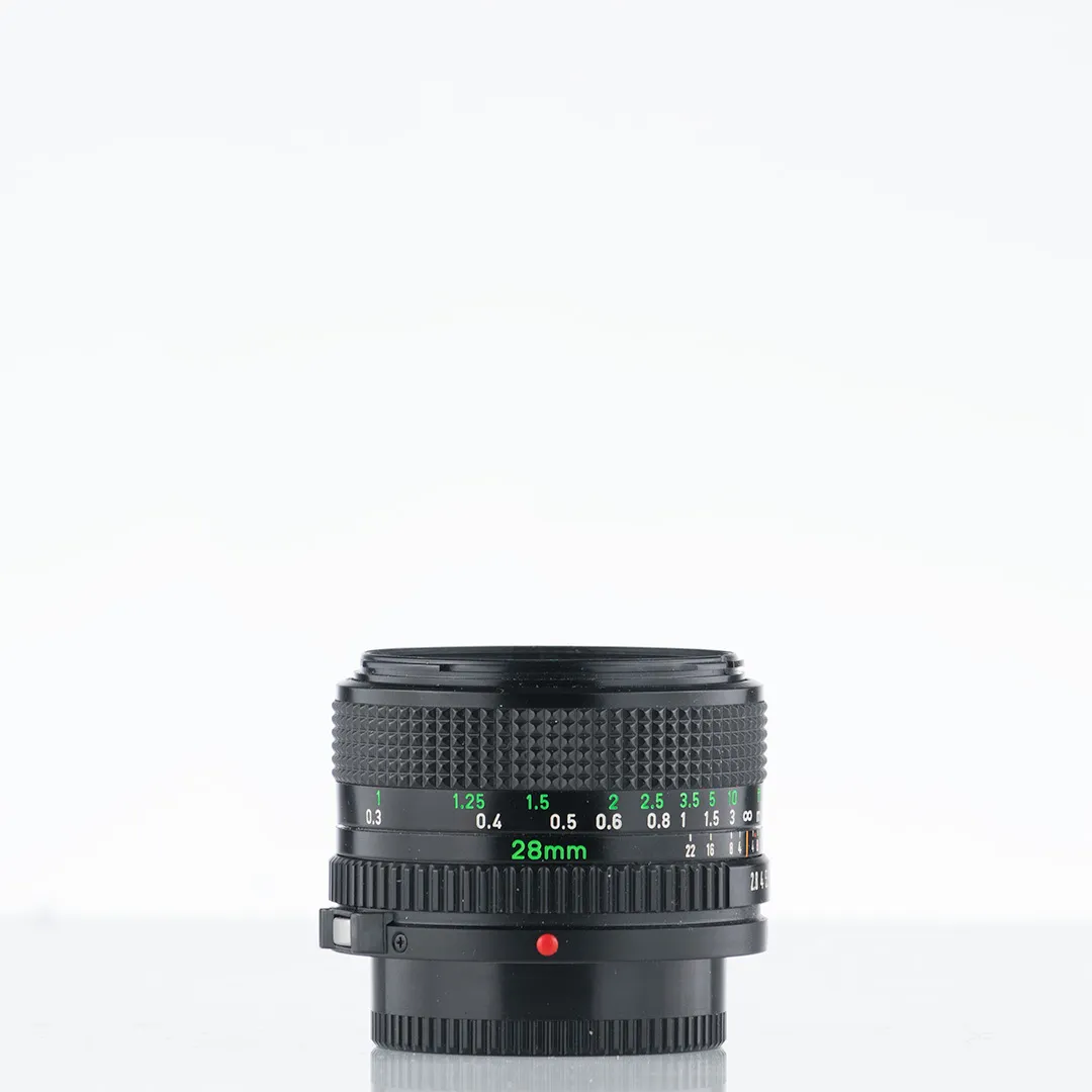 Canon FD 28mm f/2.8 Lens (MF)(Canon FD Mount)