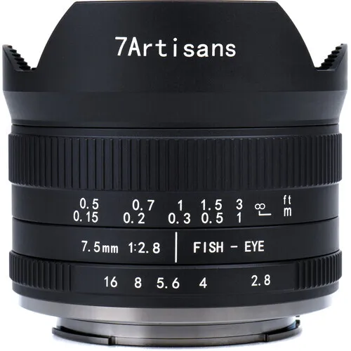 7artisans Photoelectric APS-C 7.5mm f/2.8 II Fisheye Lens (MF)(Canon RF)