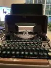 Vintage Smith Corona Portable Typewriter with case 1950's