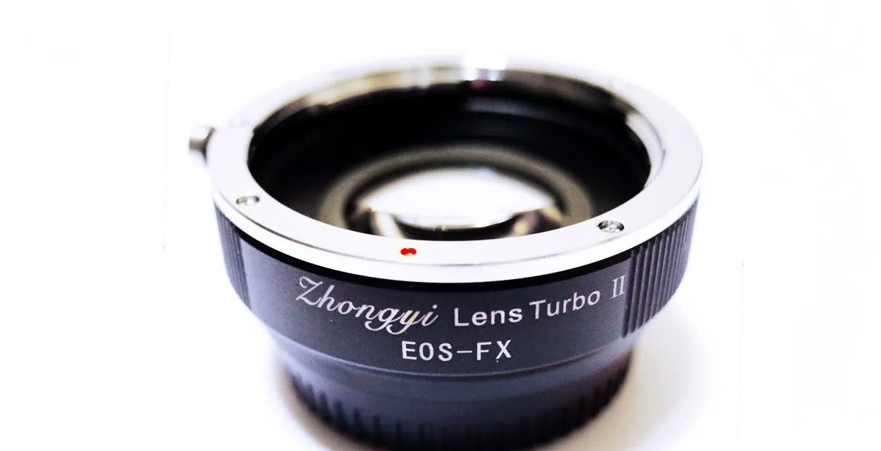 Zhongyi Lens Turbo II adapter for Canon FD mount lens to FUJIFILM X