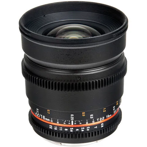 Bower 16mm T2.2 Cine Lens (Micro Four Thirds Mount)
