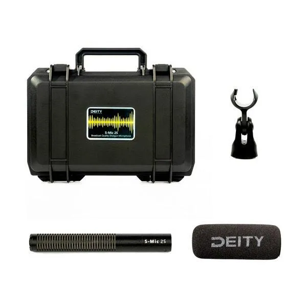 Deity Microphones S-Mic 2S Moisture-Resistant Short Shotgun Microphone