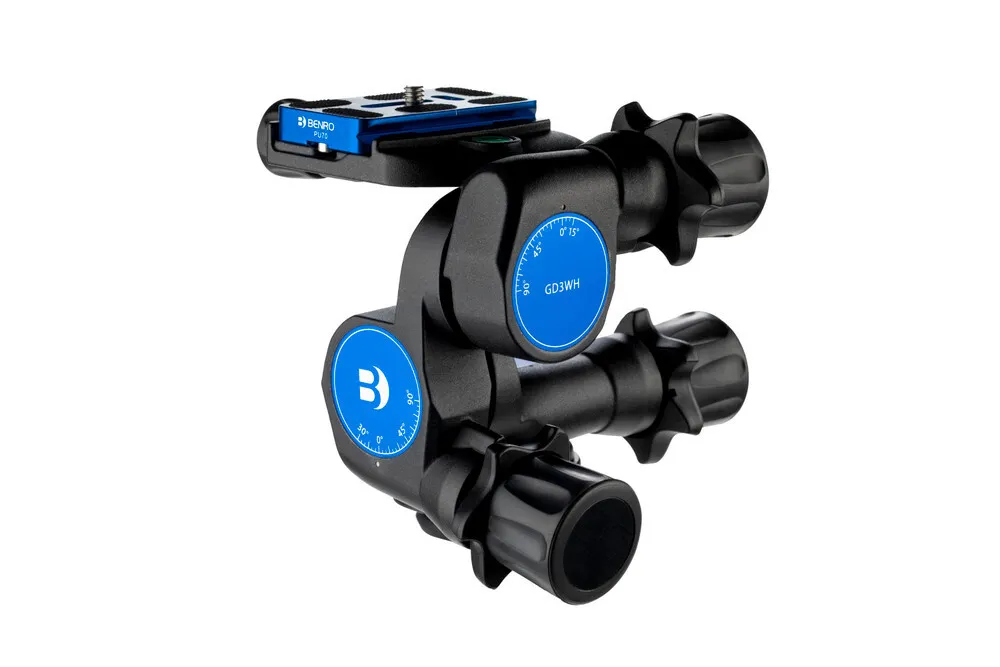 Benro GD3WH Precision Geared Tripod Head