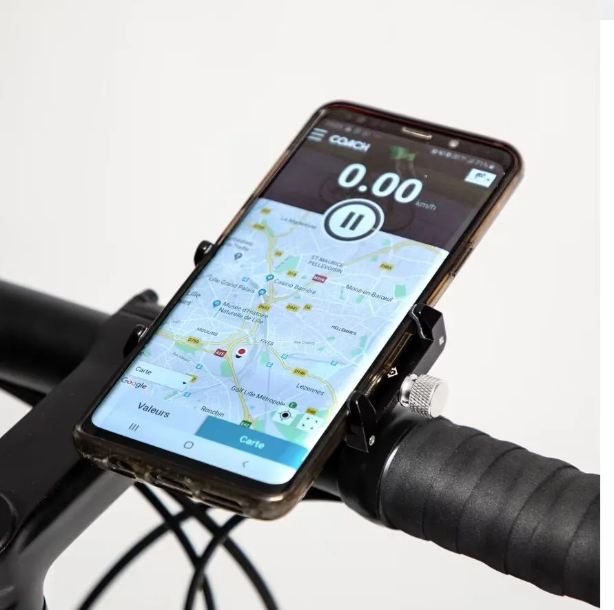 Support téléphone vélo
