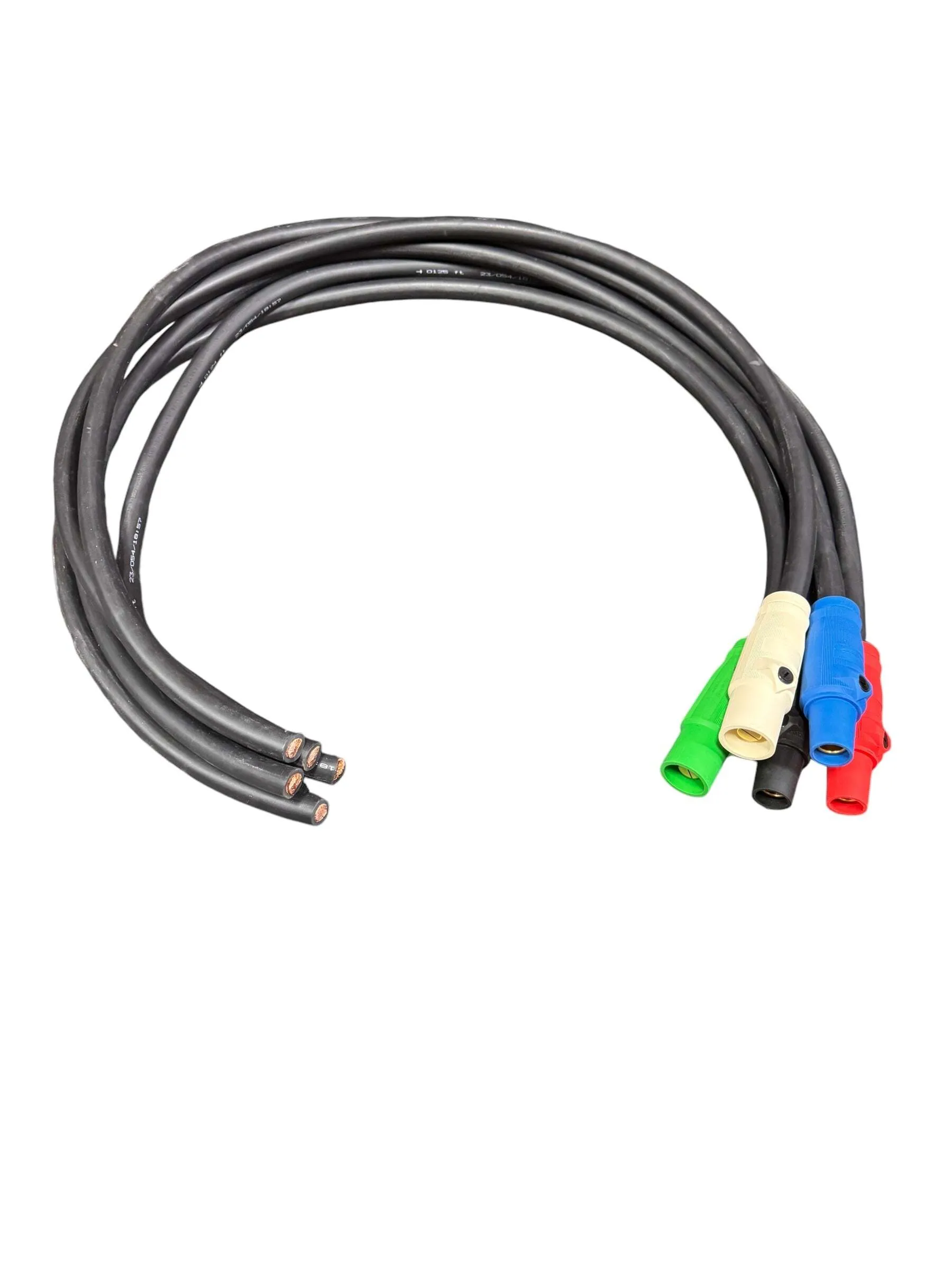 5 ft 4/0 SC Cable Pigtails Male Bare Female