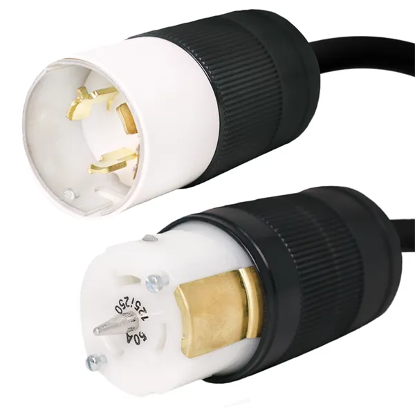 Cable - 6/4 x 50 amp California Style Twist Lock, (100')