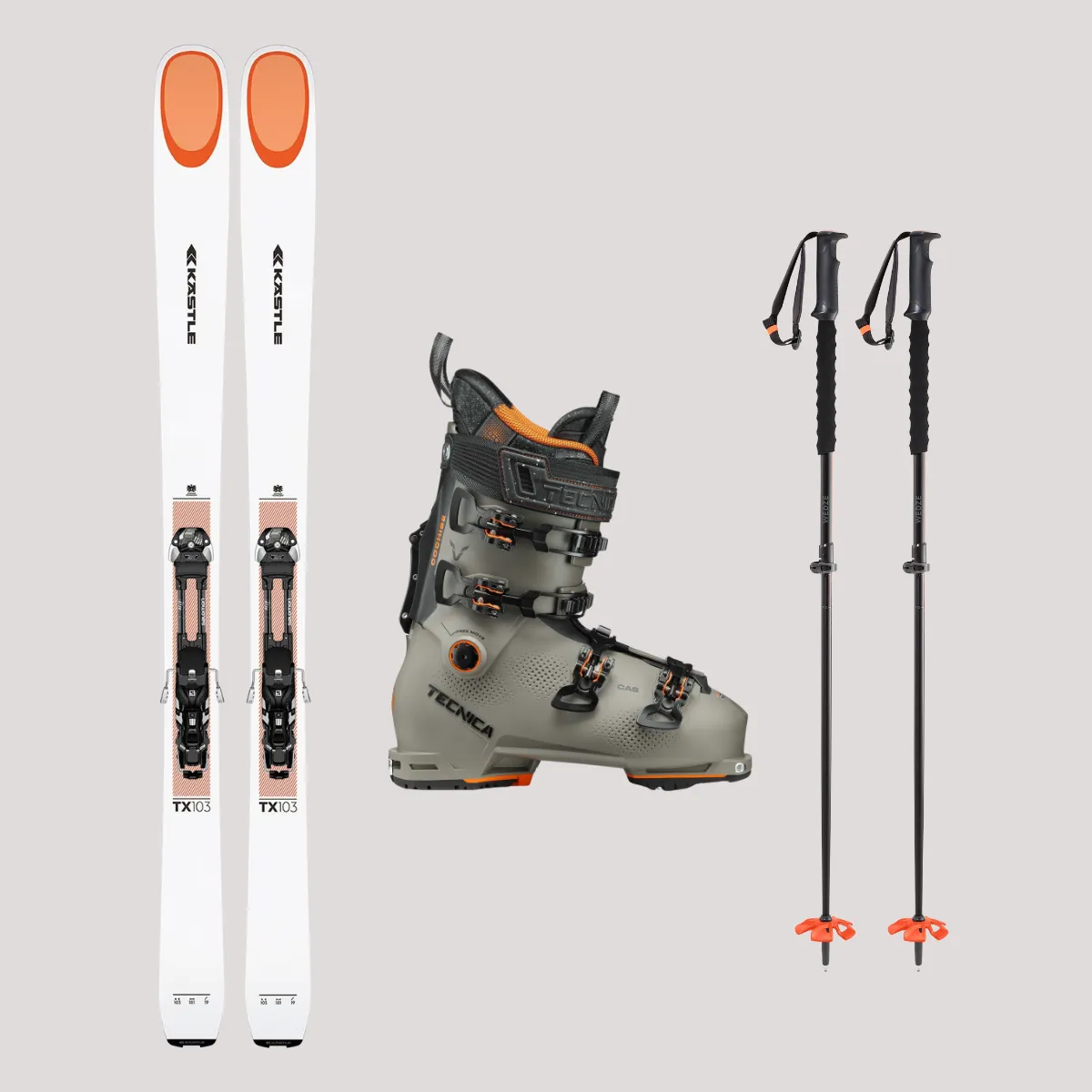 Equipo de Rando + Botas + Bastones (170cm-190cm)