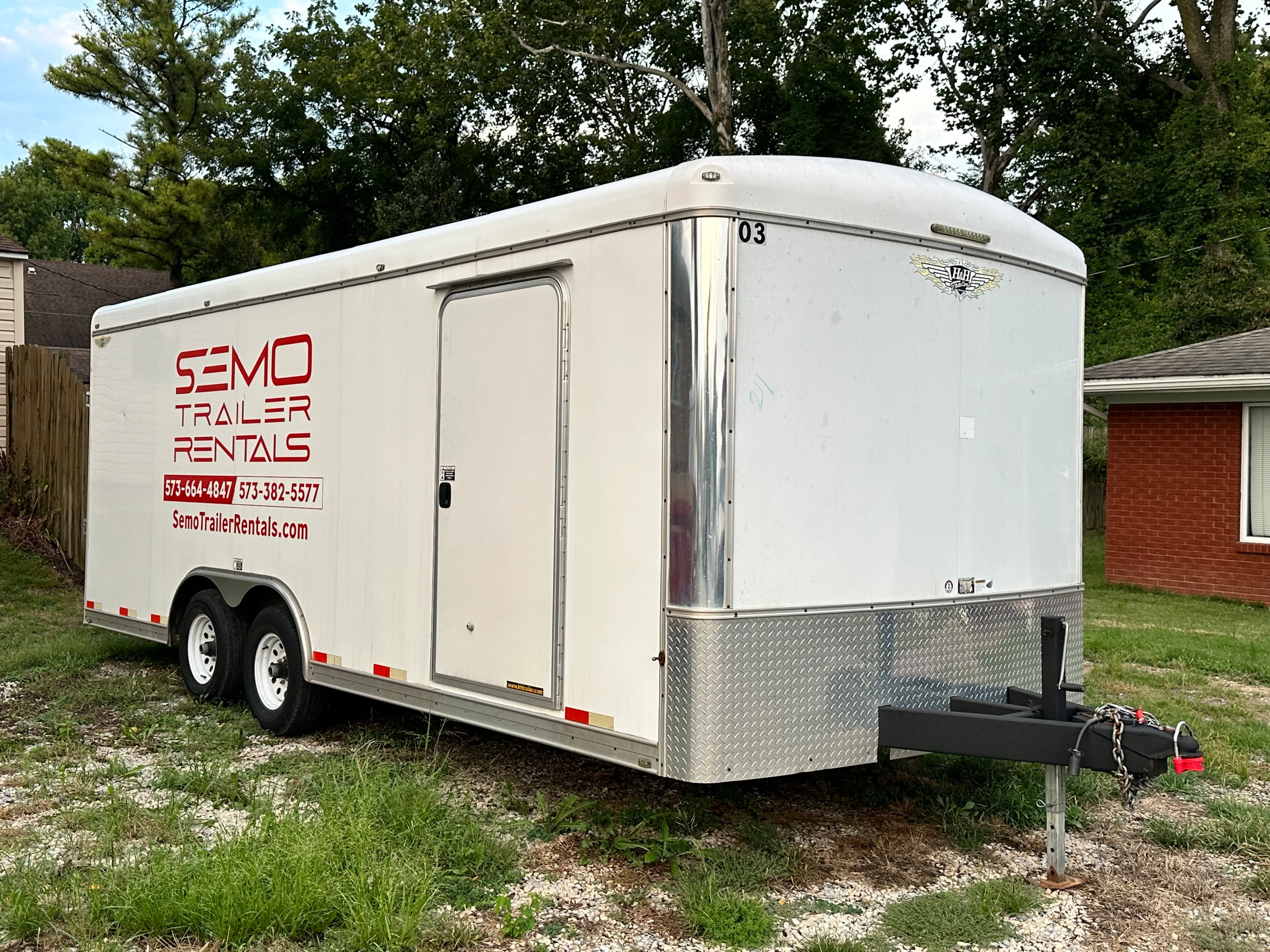8' x 20' Enclosed Trailer