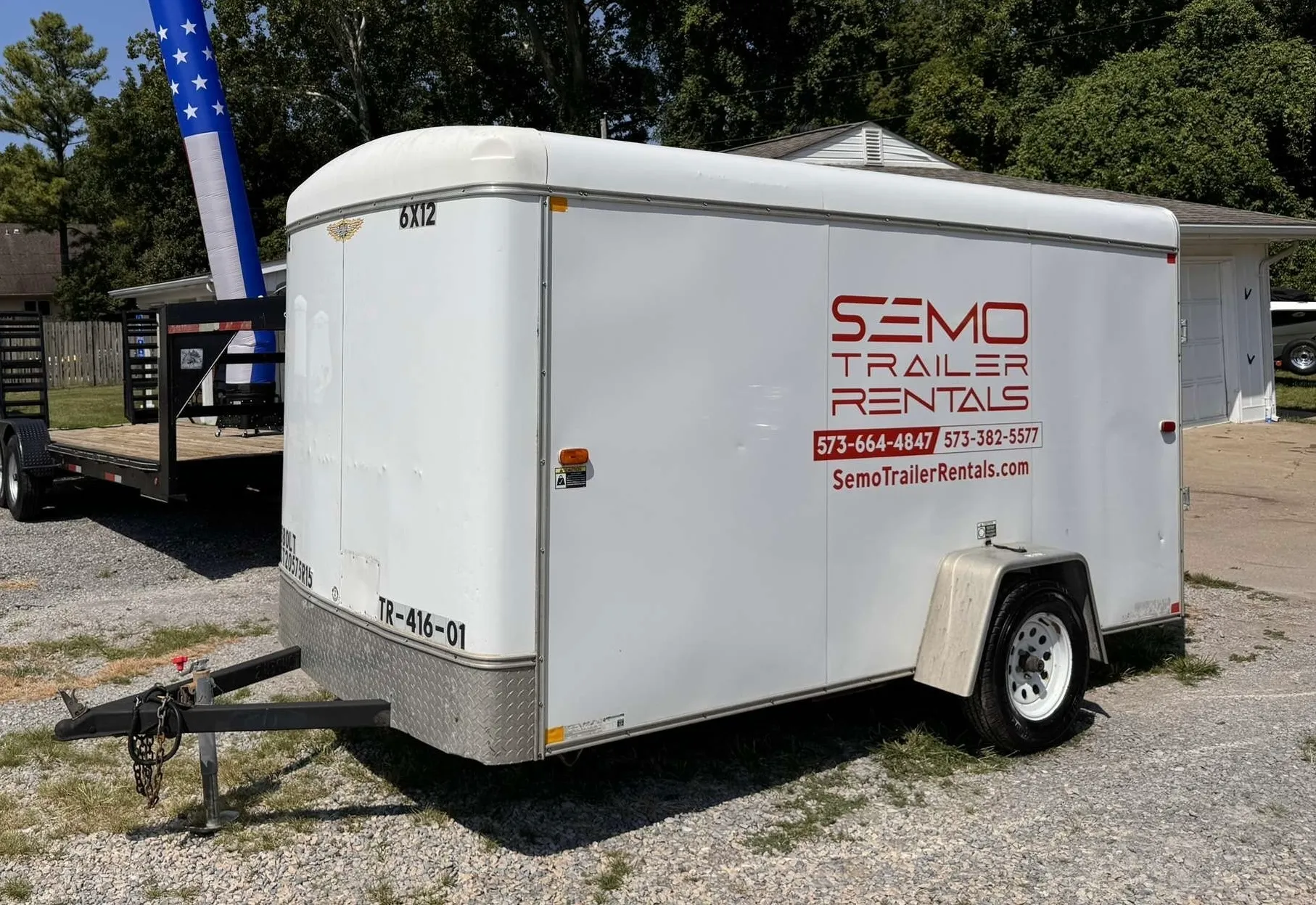 6' x 12' Enclosed Trailer
