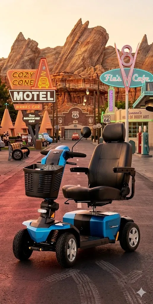 [Luxury] Light-Midweight Scooter (≤350lbs)