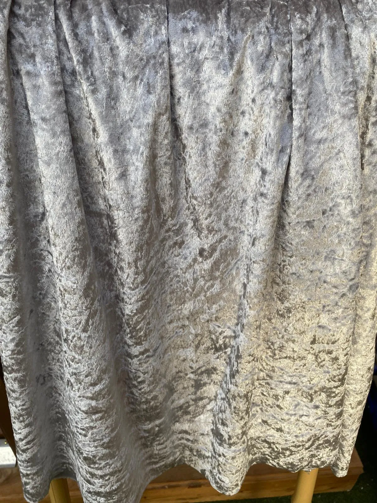 מפות קטיפה צבע כסף