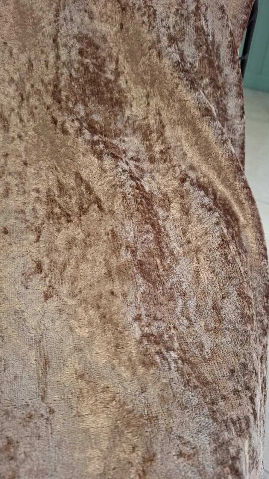 מפות מרובעות 2.5 על 2.5 צבע חום אגוז