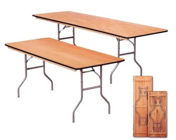 8 Foot Plywood Folding Table