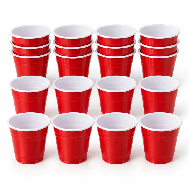 Mini Red Shot Cups