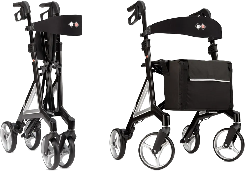 Faltbarer Carbon-Leichtgewichtrollator