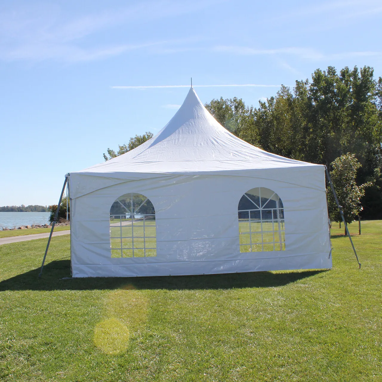 Tent Wall: Windowed (7'x20')