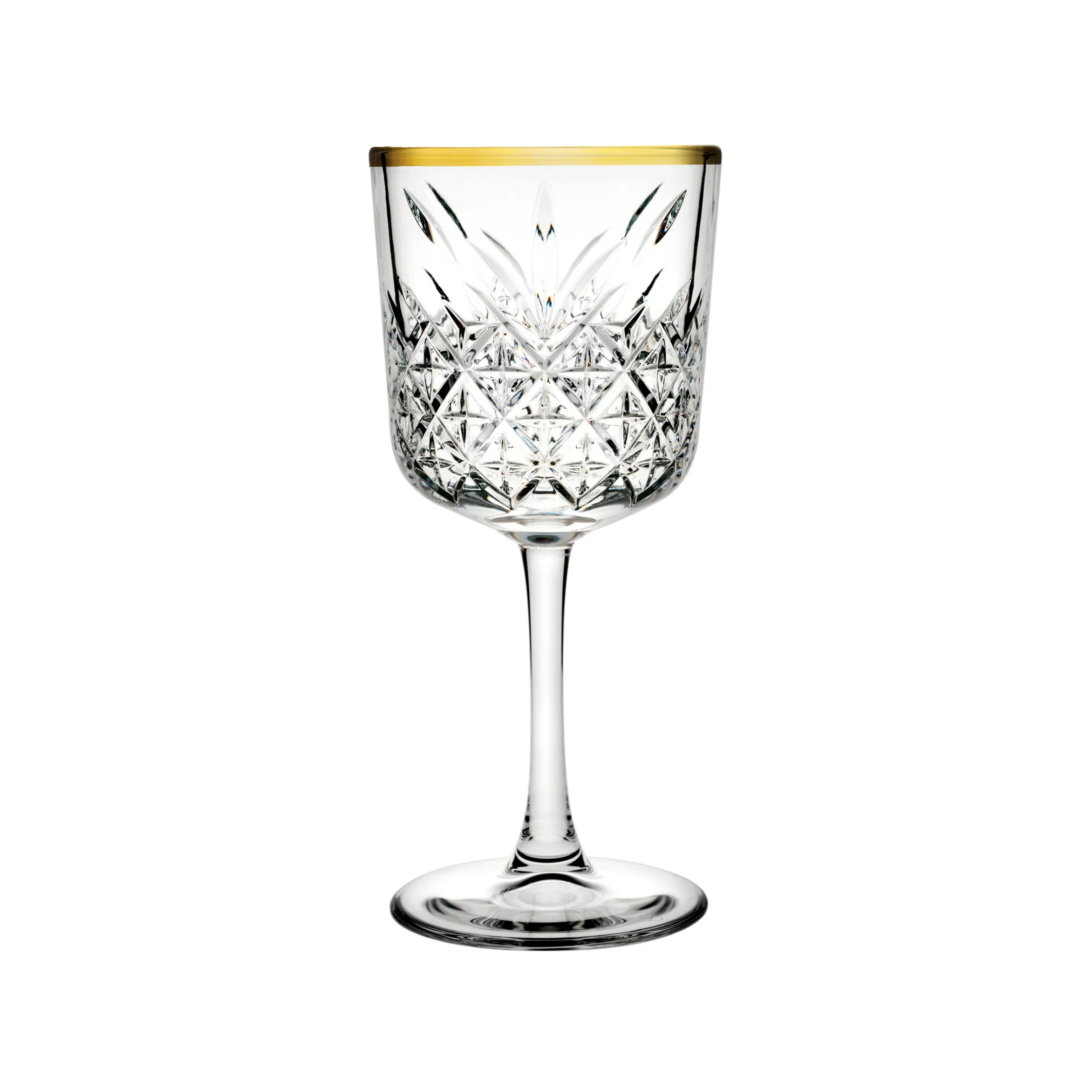 Pasabahce Wijnglas Timeless 33 cl Goud