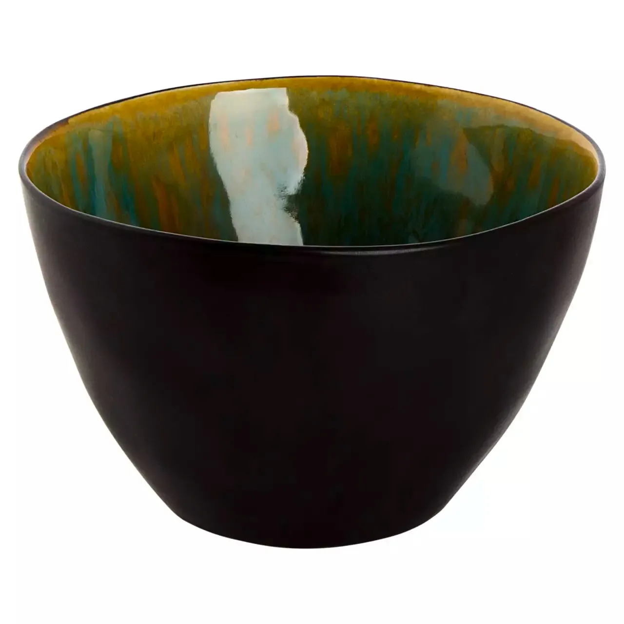 Kom Lotus 15 cm Stoneware Turquoise