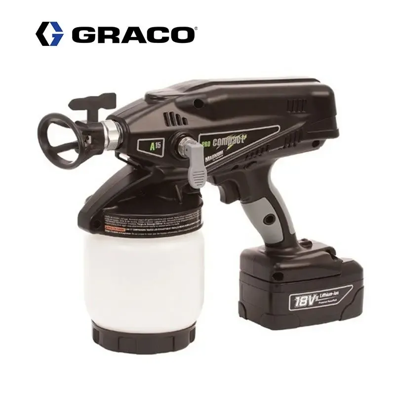 Pistola de pintar a batería / Akuga värvipüstol Graco Magnum Pro Contact A15