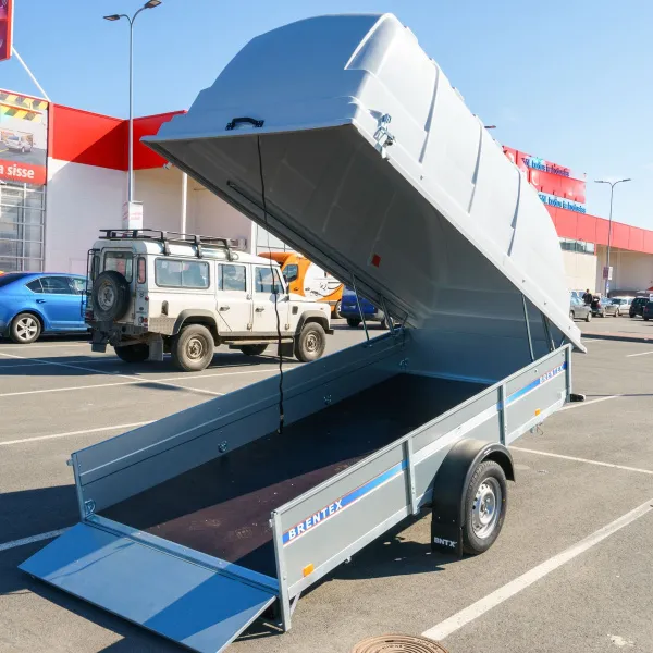 Remolque multiuso con tapadura / Kerghaagis Brentex 3m x 1.25m MMA750kg