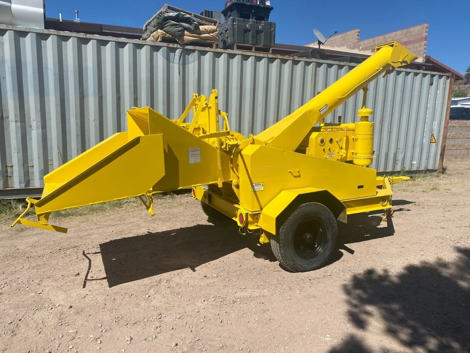 VERMEER 1600 Portable Wood-Brush Chipper