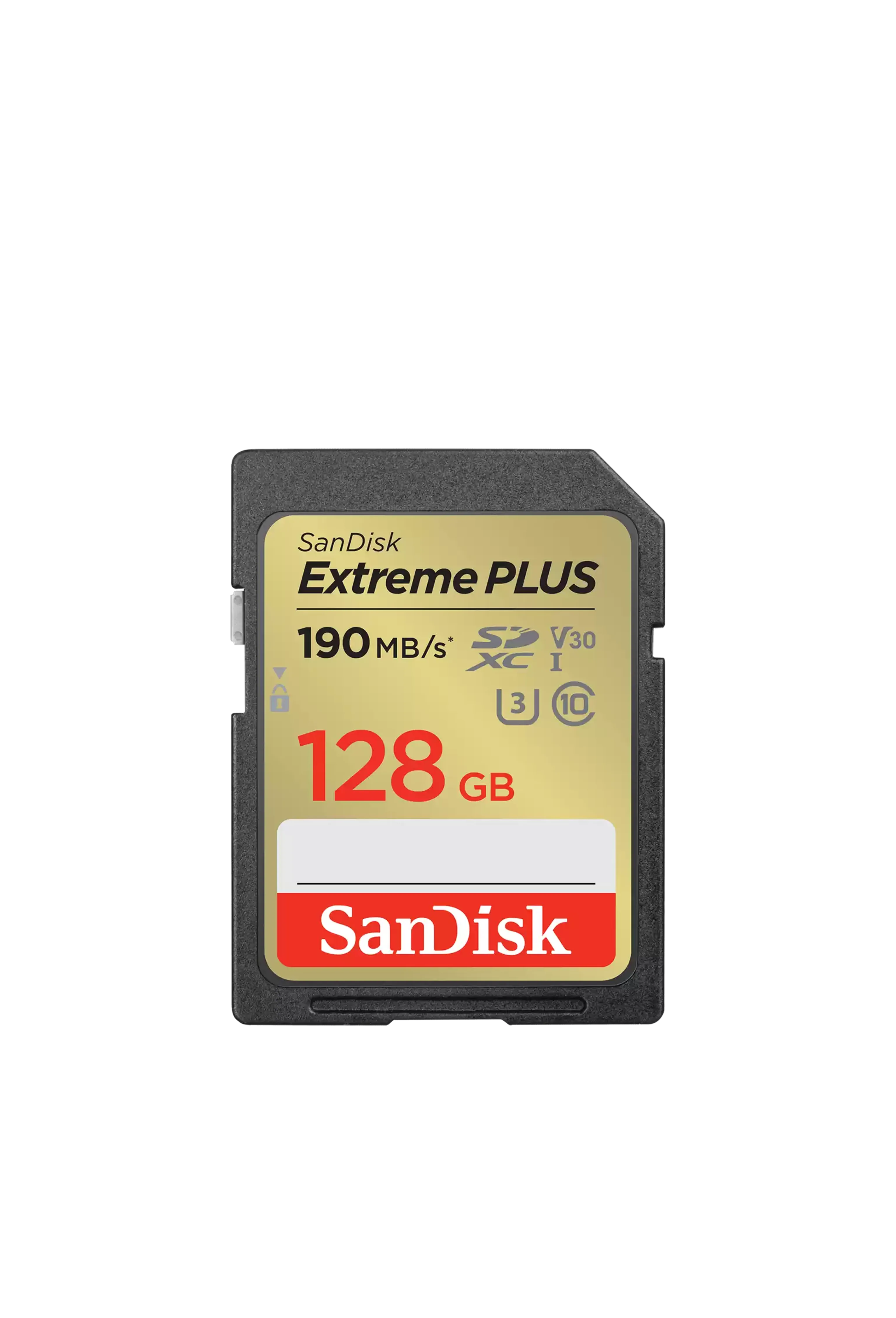 SanDisk Extreme Plus 128GB (190MB/S) SD CARD