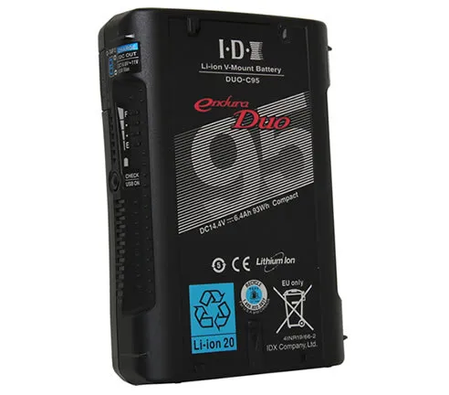 IDX DUO-C95 V-mount Battery
