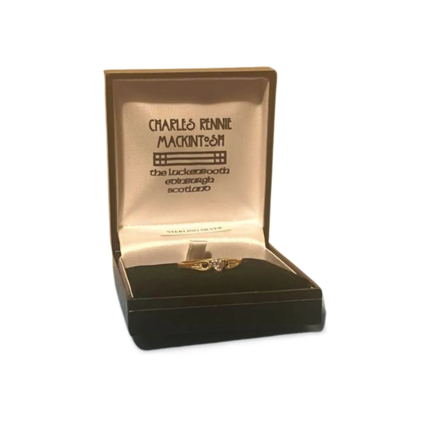 Ring - Simple Crystal in Jewel Box