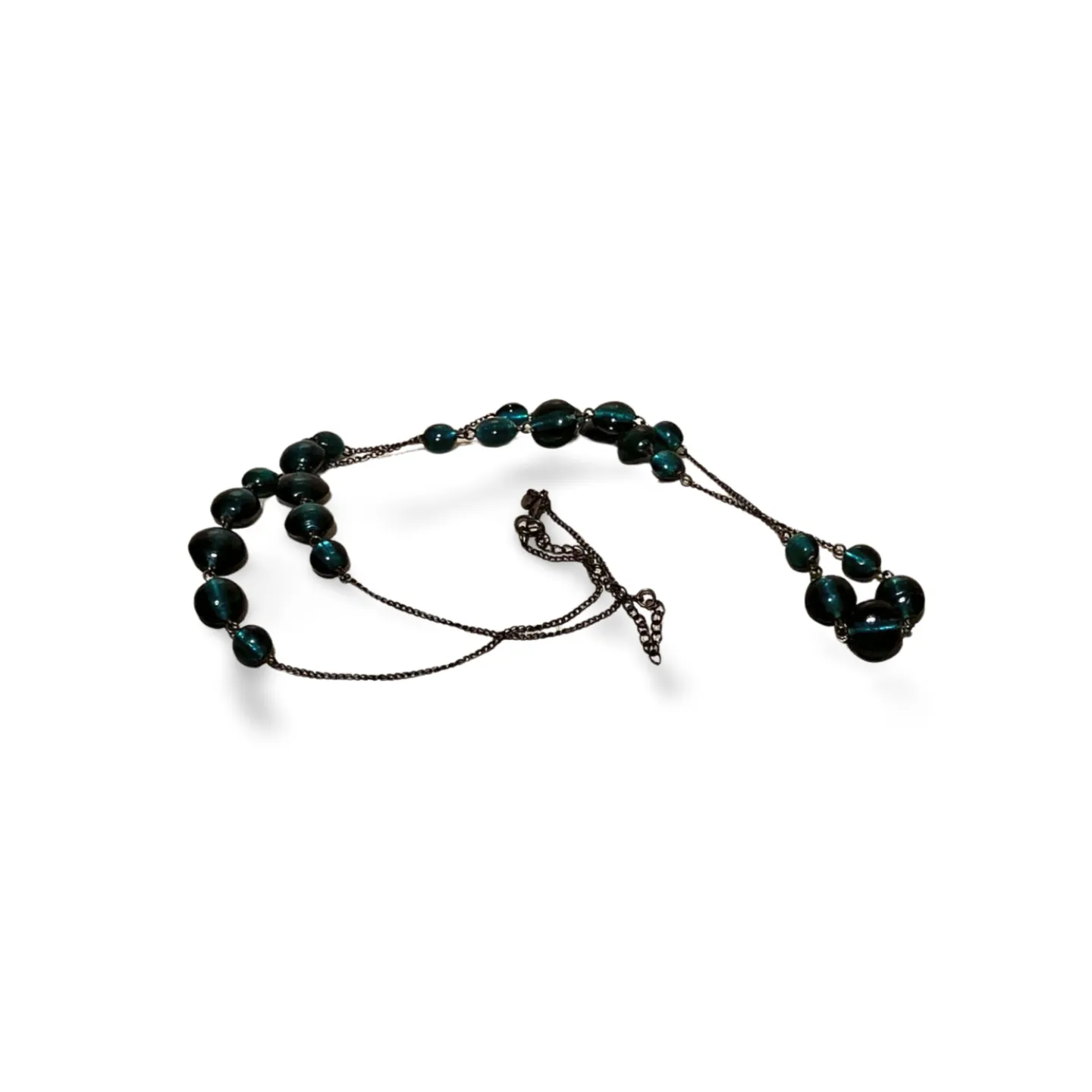 Beads On Chain -- Jade-Teal 